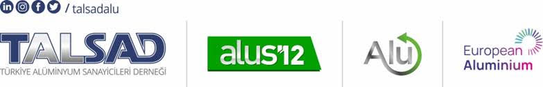 TALSAD, alus'12, Alu ve European Aluminium kuruluşları ile talsadalu sosyal medya hesabı